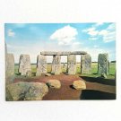 Vintage Postcard Unposted Stonehenge Wiltshire View Looking East England UK