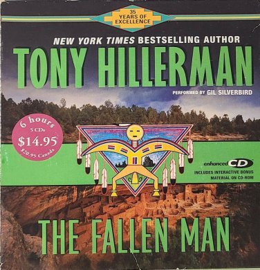 Joe Leaphorn Jim Chee Novel The Fallen Man by Tony Hillerman 2005 CD Audiobook