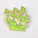 Disney Pin Pirate Ship Green & Gold Grand Opening Shanghai Disneyland LE300