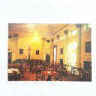 Vintage Postcard Unposted The Pump Room Bath Somerset UK Tompion Clock Beau Nash