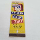 VTG 1930-1950s Front Strike Matchbook Nestle's Milk Chocolate Crunch Almond Ad