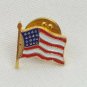 US American Flag Lapel Pin Stars and Stripes Patriotic Pinback USA