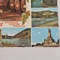 Vintage Multi View Postcard Germany Rheinland Burgenland Weinland Sonnenland
