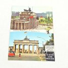 Vintage 50's Postcard Unposted Berlin Germany Brandenburger Tor Brandenburg Gate