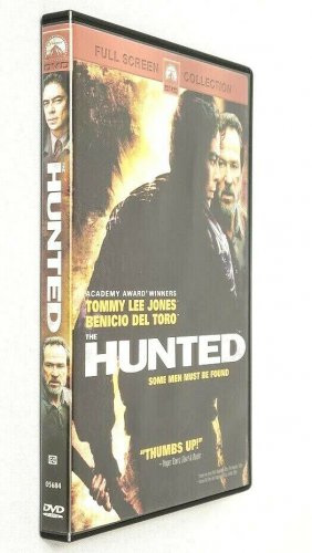The Hunted DVD 2003 Full Frame Tommy Lee Jones Benicio Del Toro Friedkin