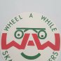 Vintage 1950's Roller Skating Label Waldorf MD Maryland Wheel A While Centers