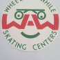 Vintage 1950's Roller Skating Label Waldorf MD Maryland Wheel A While Centers