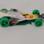 Team Hot Wheels High Speed Wheel Bad to the Blade X0119 Loose VHTF Green White