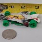 Team Hot Wheels High Speed Wheel Bad to the Blade X0119 Loose VHTF Green White