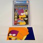 Simpsons Comics & Stories 1 Welsh 1993 CGC 8.5 1st Appearance in Comics + Poster