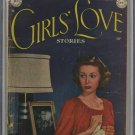 Girls' Love Stories #1 DC 1949 CGC  2.0 Photo Cover Pre Code