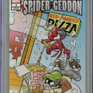 Spider-Geddon #1 CGC 9.8 Fosgitt Var Death Spider-UK & SpiderMan Noir Top Grade