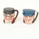 Tony Weller & Mrs Pickwick Character Mug Salt & Pepper Shakers Dickens