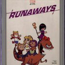 Runaways #1E Marvel 2017 CGC 9.8 Young Baby Cover Variant Top Census Grade