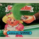 1987 Topps Garbage Pail Kids GPK  415b Wiped Out Winnie Sticker Card Series 10