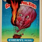 1987 Topps Garbage Pail Kids 351a Cheryl Peril Sticker Card Original Series 9
