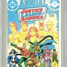 Justice League of America Annual #2 1984 CBCS 9.8 1st Vibe Gypsy Steel Like CGC