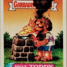 1987 Series 10 Topps GPK Garbage Pail Kids 384b Hot Toddy Sticker Card Checklist