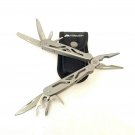 Ozark Trail 12-in-1 Multi Tool Pliers Cutter Knife Opener Screwdriver Pouch More