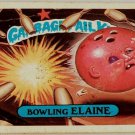 1987 Topps Garbage Pail Kids Series 8 Card #301a Bowling Elaine Sticker Card