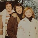 Vintage Postcard Romanian Actors Stephan Iordache Florin Piersic Adina Popescu