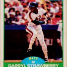 1989 Score New York Mets Baseball Card #10 Darryl Strawberry