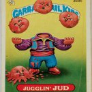 1987 Topps Garbage Pail Kids GPK 368b Jugglin Jud Sticker Card Original Series 9