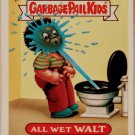 1988 Garbage Pail Kids Series 13 All Wet Walt 539b Sticker Card