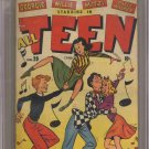 VTG 1947 All Teen Comics #20 Only CGC 6.5 FN+ Issue Formerly All Winners Cracked