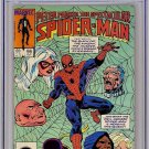 Spectacular Spiderman 96 Marvel 1984 CGC 9.8 WP Death of Answer Top Census Grade