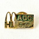 McDonald's HU Hamburger University AOC Pin 577