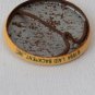 Vintage 1994 Pinback Button Pin Appraised Value Priceless Quote Laid Back Ent