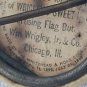 1896 Wrigley's Sweet 16 Gum Pinback Button Bulgaria Flag Pin All Nations Chew