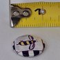 Vintage Button Pin Bee Pastel Americana Art Pinback