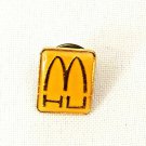 McDonald's Hamburger University Golden Arches Pin Pinback M HU