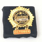 Walmart Associate Of The Month Lapel Pin October 2005 Excellence Award Dangling