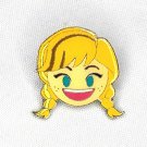 2017 Disney Trading Pin Emoji Blitz Anna Smiling From Frozen Booster Set 123199