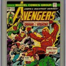 Avengers 134 1975 CGC 9.4 Mantis Human Torch Vision Origin Agatha Harkness Cameo