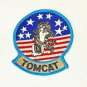Navy F-14 D Grumman Tomcat Patch US Flag Stars Stripes USN Fighter Jet Airplane