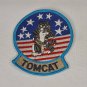 Navy F-14 D Grumman Tomcat Patch US Flag Stars Stripes USN Fighter Jet Airplane