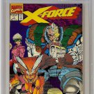 X-Force #1 Marvel 1991 CBCS 9.8 Wraparound Cover Equals Top CGC Census Grade