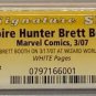 Anita Blake Vampire Hunter Brett Booth Sketchbook #1 Marvel CGC 9.8 SS Signed