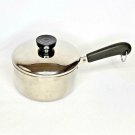 REVERE WARE 1801 95g 1 Qt Stainless Steel Sauce Pan Pot  Disc Bottom With Lid