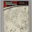 Transformers Movie Prequel #4 IDW 2007 CBCS 9.8 Figueroa Sketch Incentive Cover