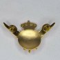 Vintage Pin Eagle Propeller Crown Brooch Badge Blue Gold Royal Air Force?