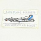 Confederate Air Force Ghost Squadron CAF Aircraft Patch B-17G Flying Fortress