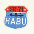 US Air Force Lockheed SR-71 Blackbird HABU Patch Skunkworks Recon USAF NASA