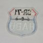 US Air Force Lockheed SR-71 Blackbird HABU Patch Skunkworks Recon USAF NASA
