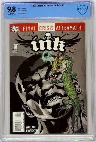 Final Crisis Aftermath Ink #1 DC 2009 CBCS 9.8 Wallace Fiorentino Like CGC
