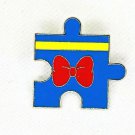 Disney 2017 Collectible Pin Jigsaw Puzzle Piece From Set Donald Only